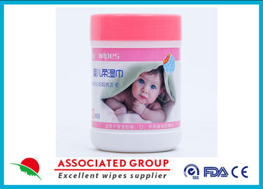 Limpezas sensíveis do bebê do curso para o bebê recém-nascido puro, químicas - tecidos molhados do bebê livre