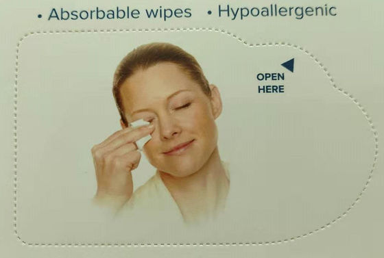 Limpezas secas absorventes Hypoallergenic pequenas em volta do grande sentimento da massagem