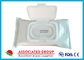 Limpezas anti-bacterianas pre umedecidas da mão de toalhas de Spunlace para superfícies de limpeza/de desodorização