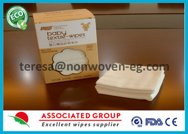 Cor branca altamente absorvente seca descartável não tecida de Unscented Airlaid das limpezas