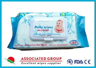 Creme hidratante confortável macio perito natural das limpezas molhadas do bebê dos cuidados com a pele com tampa