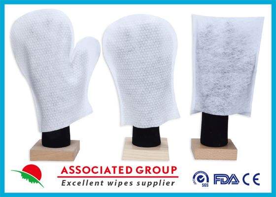 Luva Umedecida Spunlace: Proteção Descartável para Limpeza Doméstica, Pronta para Uso Externo e Cuidados Diários