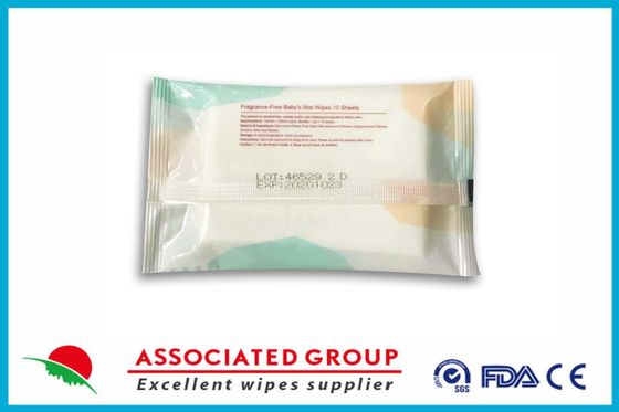 Limpezas molhadas da higiene do bebê da umidade alta que incluem a essência do Xylitol segura e limpa