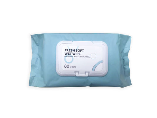 Limpeza molhada fresca e macia suave e apropriada para todo o extrato do aloés das peles
